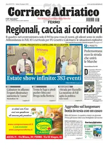 Corriere Adriatico Fermo - 28 Giugno 2025