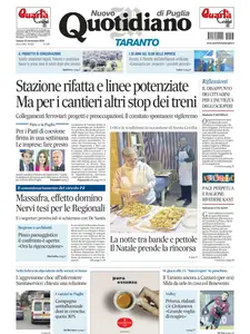 Quotidiano di Puglia Taranto - 23 Novembre 2024