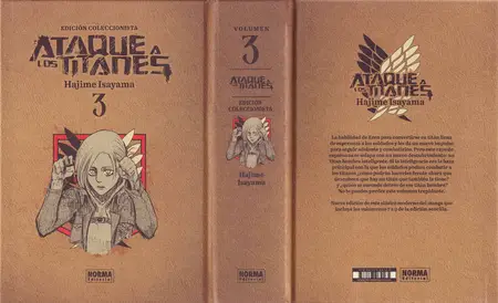 Ataque a los titanes (Edición coleccionista) Tomo 3 (de 5)