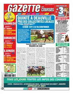 La Gazette des Courses - 27 Juillet 2024