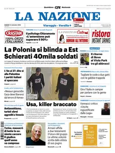 La Nazione Viareggio Versilia - 12 Settembre 2025