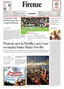 la Repubblica Firenze - 3 Ottobre 2025