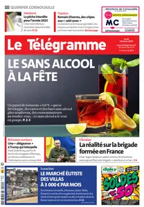 Le Télégramme Ouest Cornouaille - 9 Janvier 2025