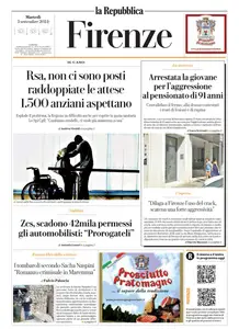 la Repubblica Firenze - 3 Settembre 2024