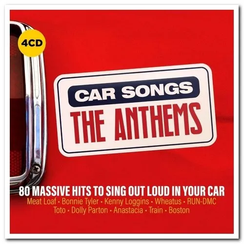VA - Car Songs The Anthems (4CD, 2019)