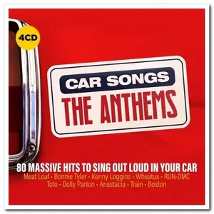 VA - Car Songs The Anthems (4CD, 2019)