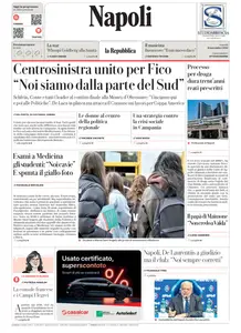 la Repubblica Napoli - 21 Novembre 2025