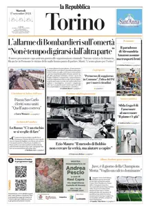 la Repubblica Torino - 17 Settembre 2024