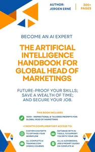 The Artificial Intelligence handbook for Global Head of Marketings