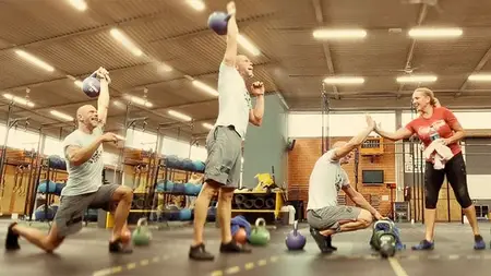 Kettlebell Course For Strength And Cardio Workout