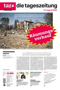 taz die tageszeitung - 12 August 2025
