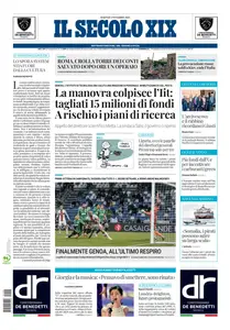 Il Secolo XIX La Spezia - 4 Novembre 2025