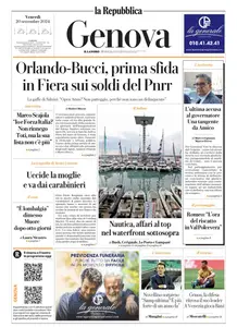 la Repubblica Genova - 20 Settembre 2024