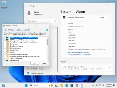 Windows 11 Enterprise 23H2 Build 22631.3880 (No TPM Required) Preactivated Multilingual July 2024