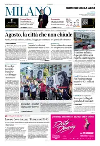 Corriere della Sera Milano - 11 Agosto 2024