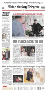 Portland Press Herald - 14 July 2024