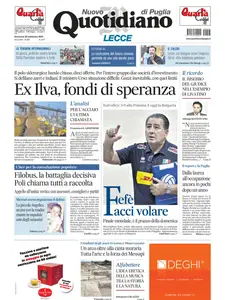 Quotidiano di Puglia Lecce - 28 Settembre 2025