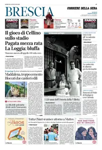 Corriere della Sera Brescia - 29 Giugno 2025