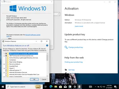 Windows 10 22H2 build 19045.5487 AIO 16in1 (x64) Preactivated February 2025