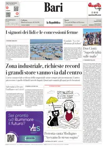 la Repubblica Bari - 10 Agosto 2025
