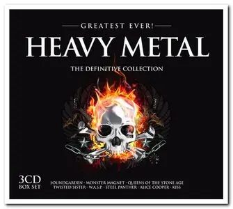 VA - Greatest Ever! Heavy Metal - The Definitive Collection [3CD Box Set] (2012)