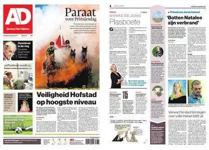 Algemeen Dagblad - Alphen – 19 september 2017