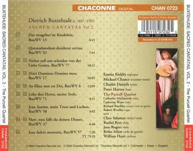Emma Kirkby, Michael Chance, Charles Daniels, Peter Harvey, The Purcell Quartet - DietriBuxtehude: Sacred Cantatas Vol.2 (2005)