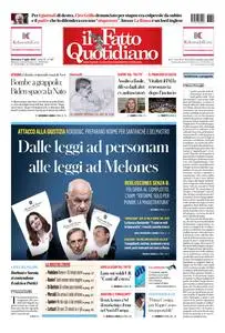 Il Fatto Quotidiano - 9 Luglio 2023