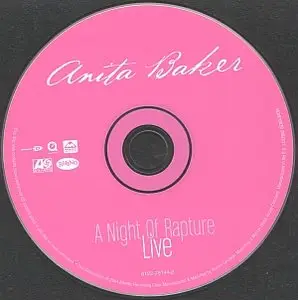 Anita Baker - A Night Of Rapture Live (2004) [Enhanced CD] {Atlantic}