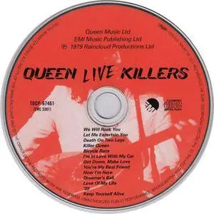 Queen - Live Killers (1979) [Toshiba-EMI TOCP-67461.62, Japan]