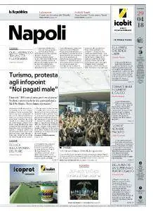 la Repubblica Napoli - 29 Aprile 2018