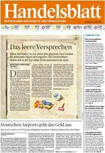 Handelsblatt vom Mittwoch, 30. Juli 2014