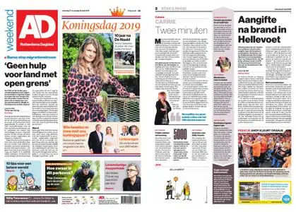 Algemeen Dagblad - Rotterdam Stad – 27 april 2019