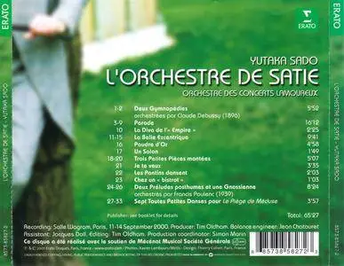 Orchestre des Concerts Lamoureux, Yutaka Sado - L'Orchestre de Satie (Erik Satie: Orchestral Works) (2001)