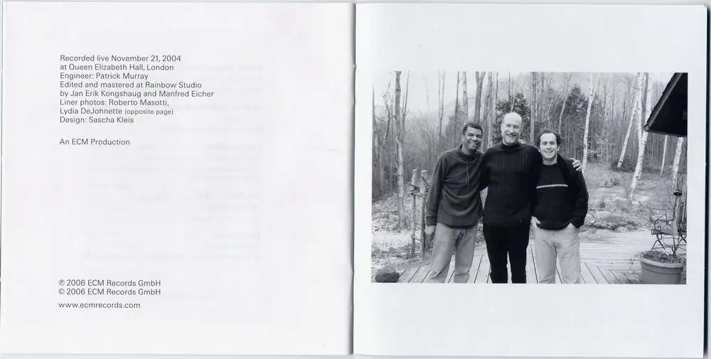 Trio Beyond - Saudades (2006) (2CD) {ECM} (REPOST)