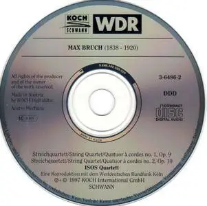 ISOS Quartet - Max Bruch: String Quartets No. 1 & 2 (1997)