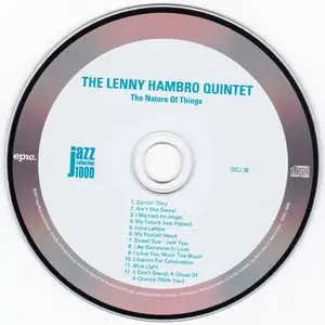 The Lenny Hambro Quintet - The Nature Of Things (1956) {2015 Japan Jazz Collection 1000 Columbia-RCA Series}