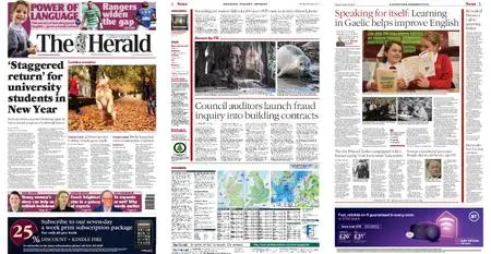 The Herald (Scotland) – October 26, 2020