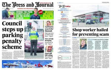 The Press and Journal Highlands and Islands – August 18, 2018