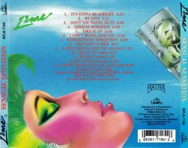 Lime - Sensual Sensation (1984)