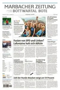 Marbacher Zeitung - 13. Juni 2019
