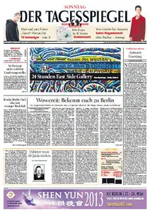 Der Tagesspiegel - Sonntag, 10 März 2013