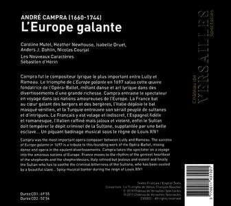 Sébastien d'Hérin, Les Nouveaux Caractères - Campra: L'Europe Galante (2018)