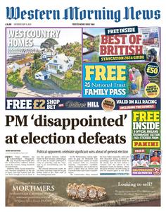 Western Morning News Devon - 4 May 2024
