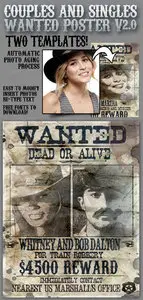 GraphicRiver Wanted Poster 8.5x11 for Singles and Couples V2.0