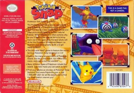 Pokemon Snap + Emulator
