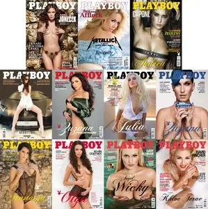 Playboy Ceska - 2014 Full Year Issues Collection