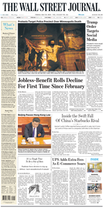 The Wall Street Journal – 29 May 2020
