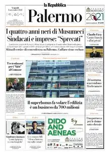 la Repubblica Palermo - 5 Novembre 2021