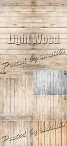 Stock Photo - Light Wood Backgrounds